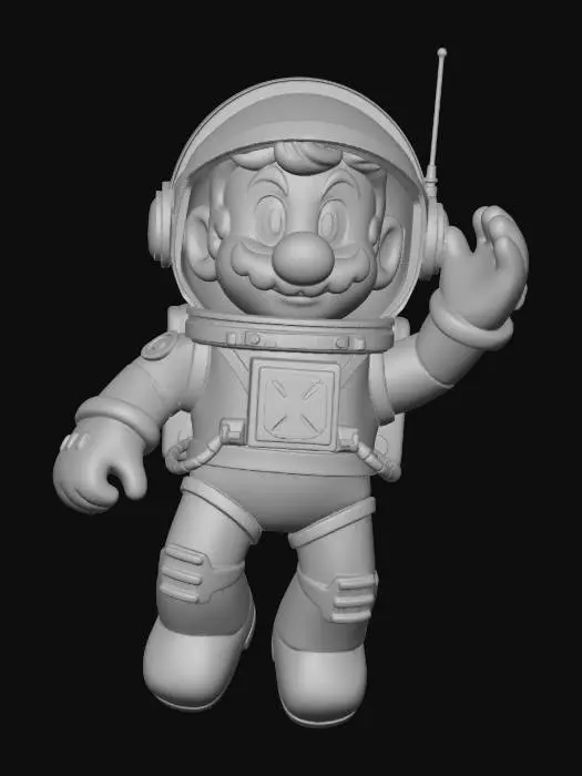 3D model for Cosmic Mario