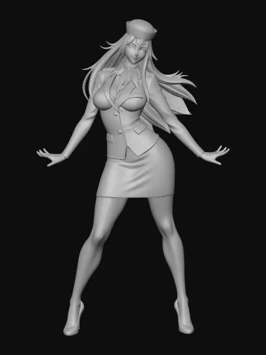 3D model for Stewardess Poison