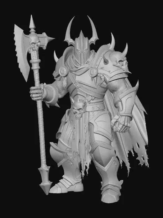 3D model for WOW Death Knight