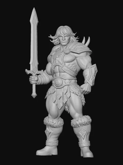 3D model for He_Man_Warrior_of_Pow_0125171259