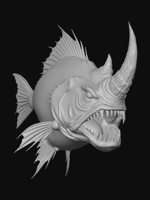 3D model for RhinoPiranha Terror