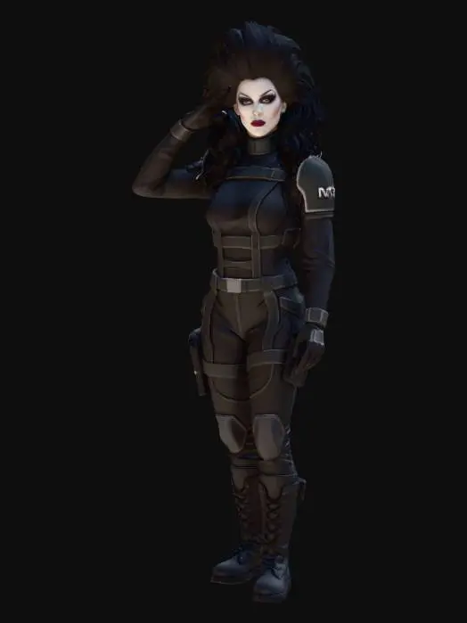 3D model for N7 Gothic Commander