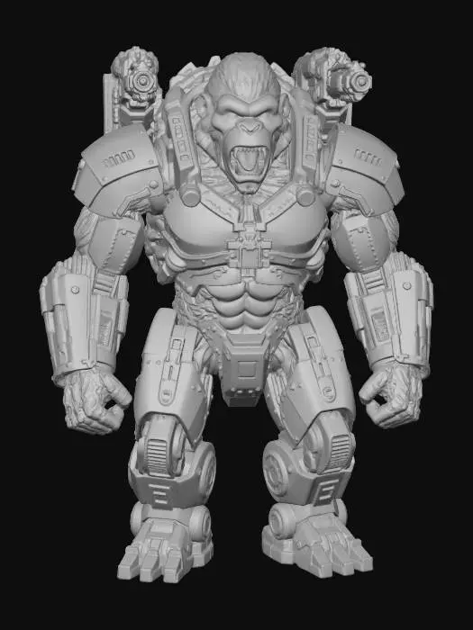 3D model for Mecha Kong Primate King