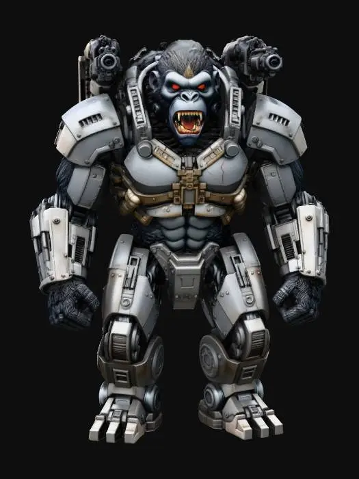 3D model for Mecha Kong Primate King