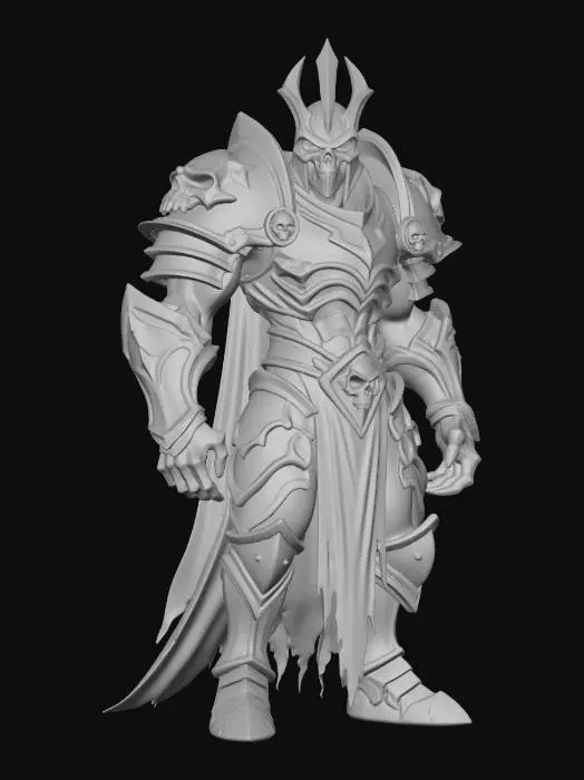3D model for WOW Dark Abyss Death Knight