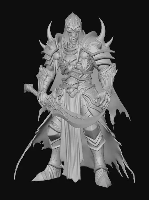 3D model for WOW Dark Knight's Fury