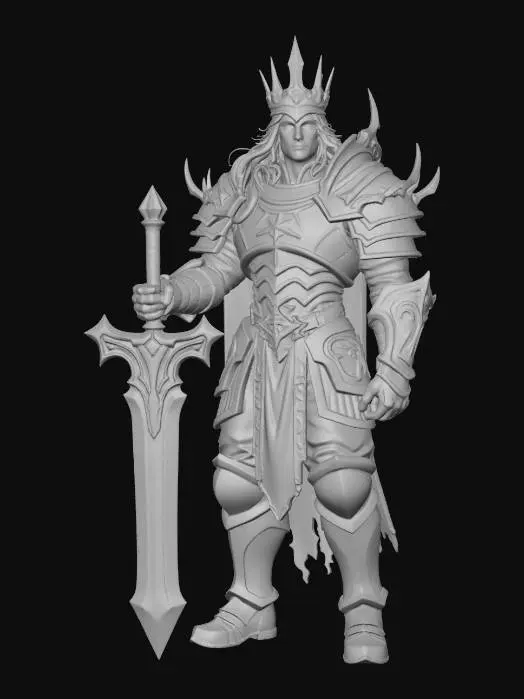 3D model for WOW Prince of Swords