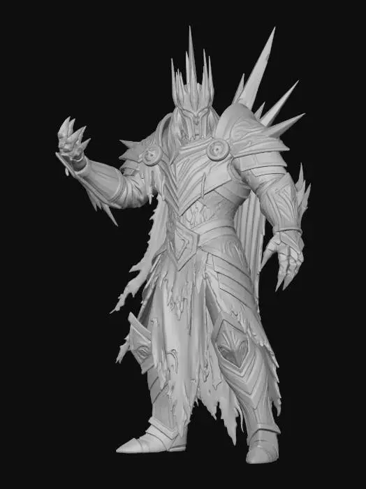 3D model for WOW Frost King Alterac Mountains