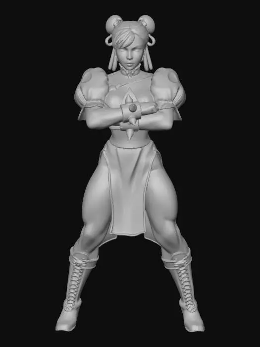 3D model for Street_Fighter_Pose_0130234706