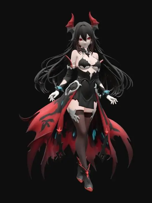 3D model for Crimson Darkwing