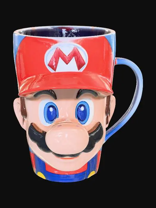 3D model for Mario Mug of Joy