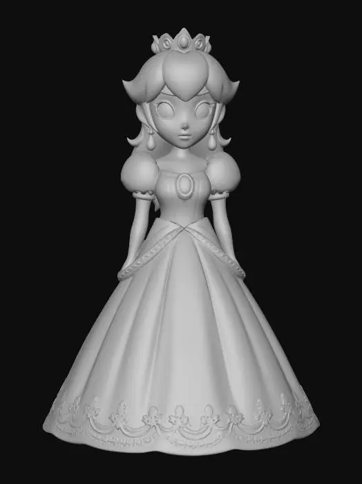 3D model for Princess Peach Grand Hall