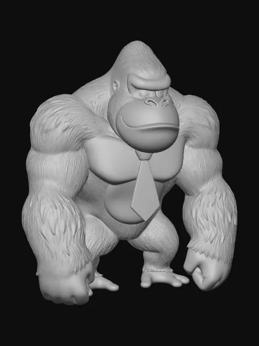 3D model for Donkey Kong