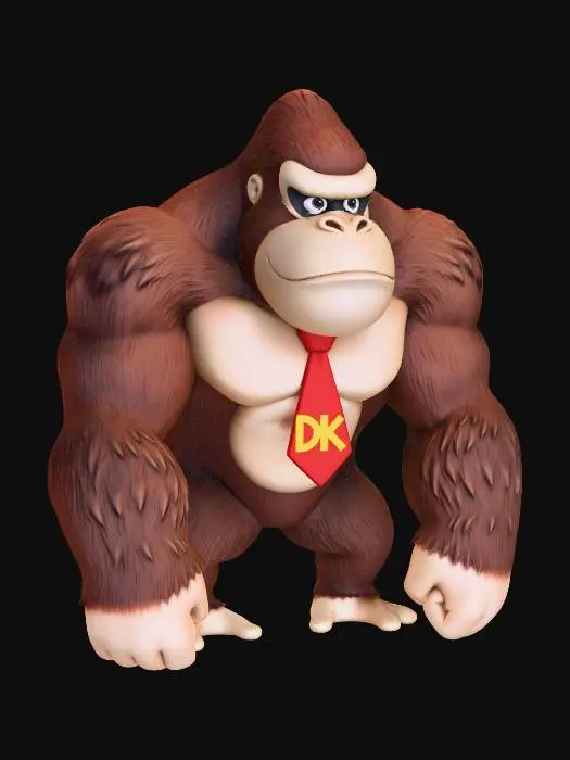 3D model for Donkey Kong