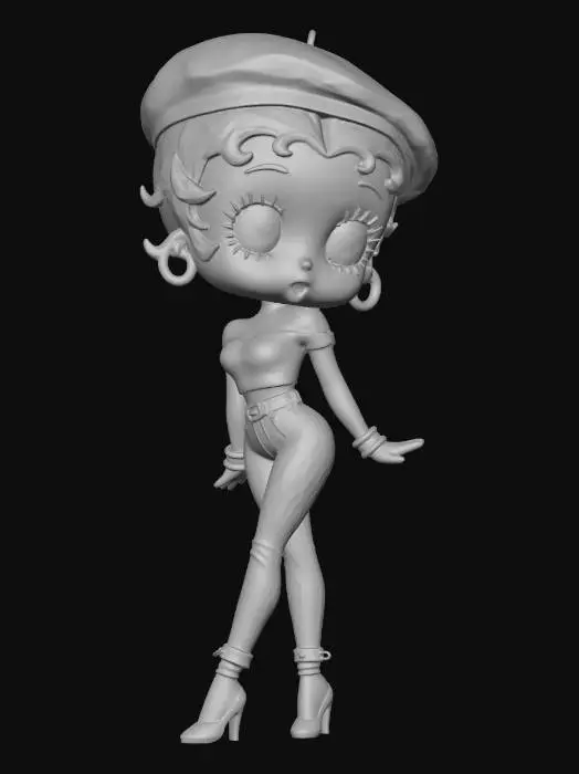 3D model for Stylish Cartoon Icon