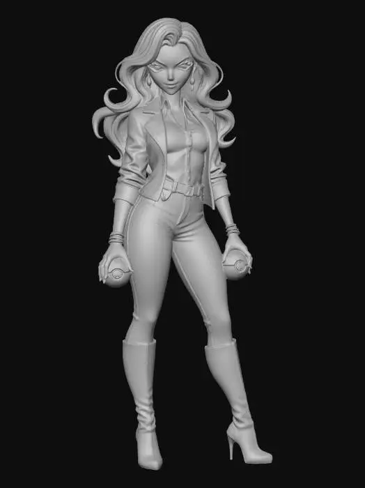 3D model for Glamorous Trainer