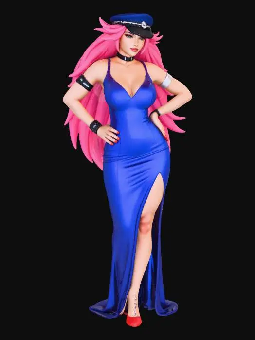 3D model for Nightlife_Pink_Glamou_0205192912
