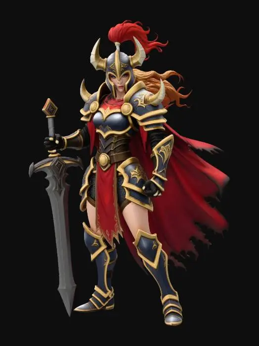 3D model for WOW Knight of the Storm