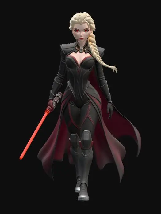 3D model for Sith Ice Queen