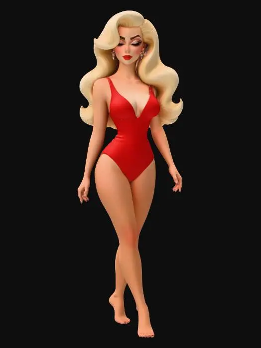 3D model for Beach Beauty