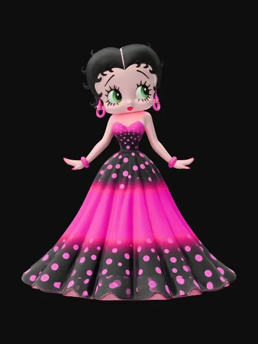 3D model for Glamour in Pink