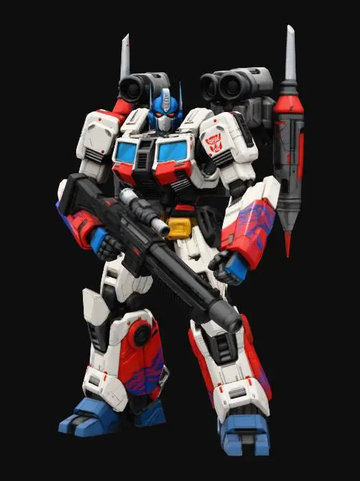 3D model for Modded Optimus Prime