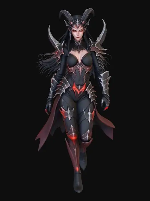 3D model for Lilith Infernal Empress