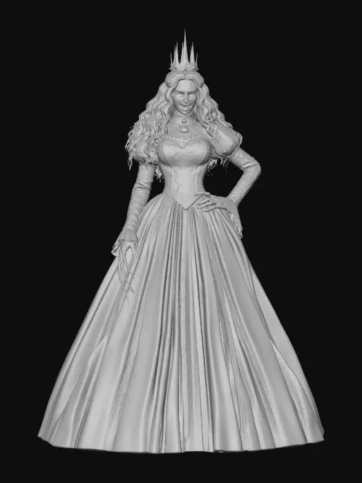 3D model for Crimson Queen of the Night