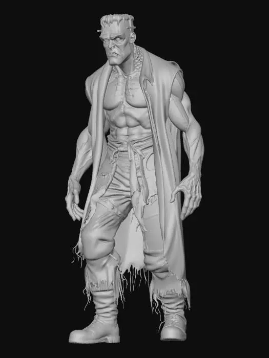 3D model for Frankenstein Revenge