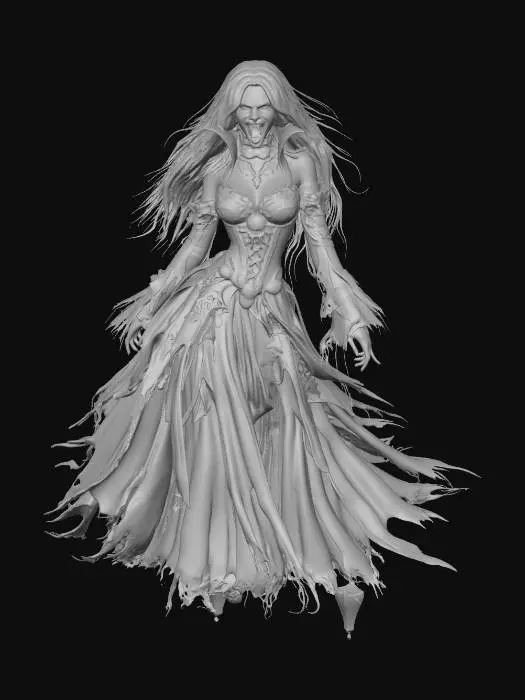 3D model for Crimson Vampire Nocturne