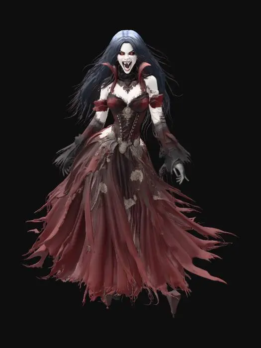 3D model for Crimson Vampire Nocturne