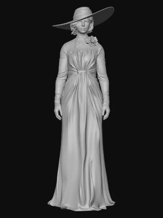 3D model for Lady D Elegance in the Mist