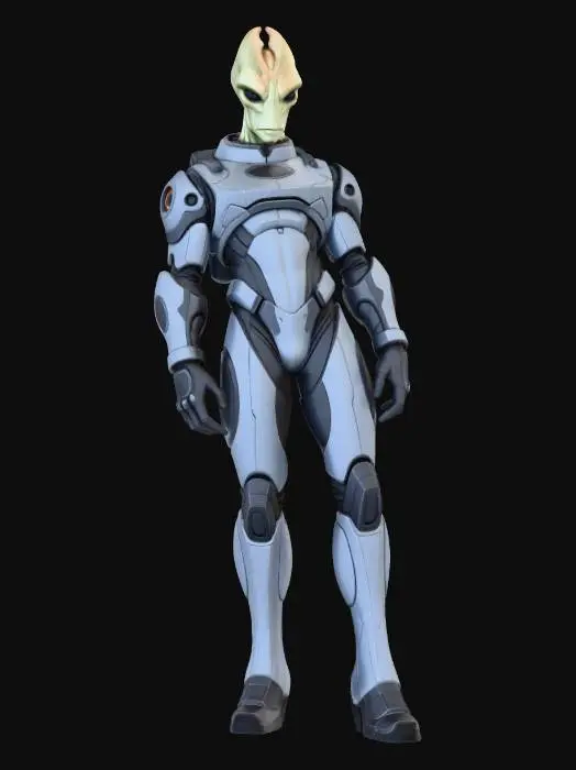 3D model for Selarian Nebula Sentinel