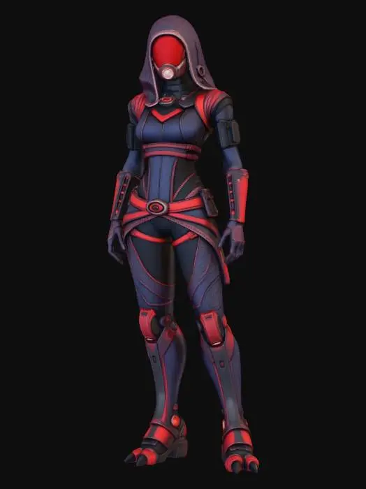 3D model for Tali Vas Normandy