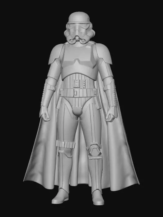 3D model for Crimson Striped Stormtrooper