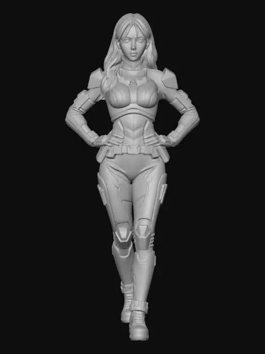 3D model for Asian Femshep N7