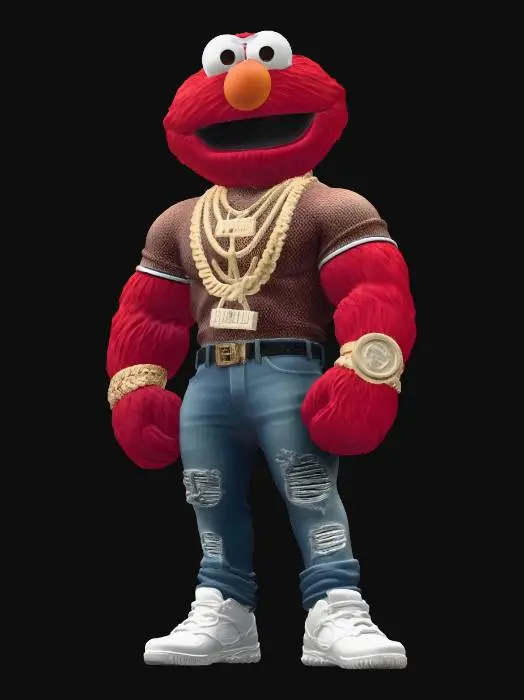 3D model for Elmo the Mogul