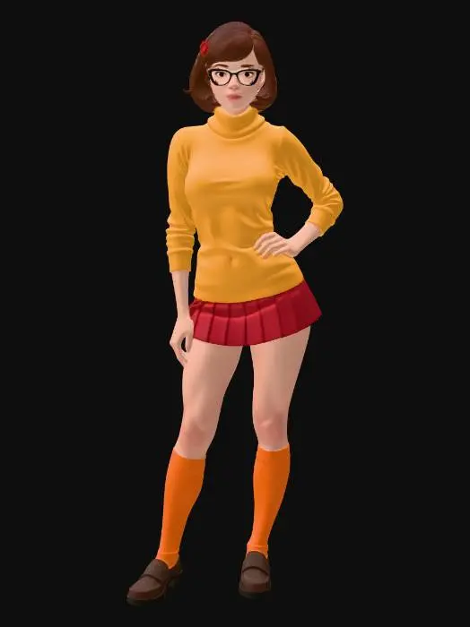 3D model for Velma Dinkley Mystery Solver