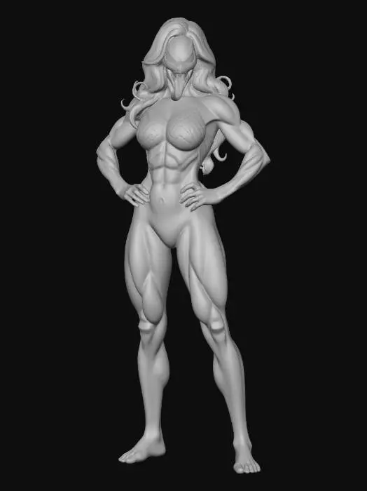 3D model for Mary Jane Venom