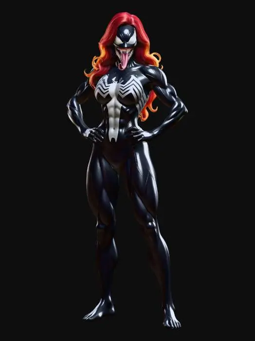3D model for Mary Jane Venom