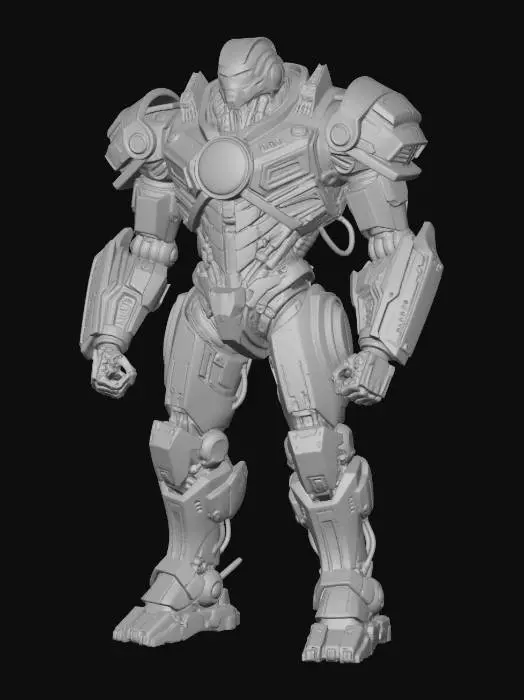 3D model for French Jaeger