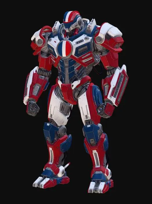 3D model for French Jaeger