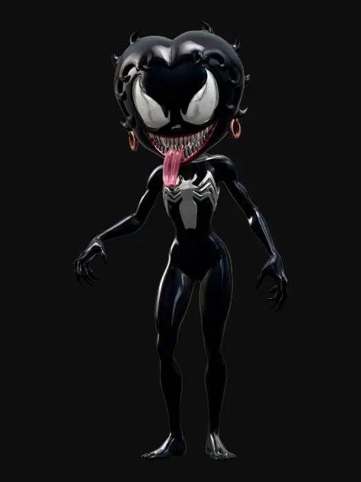 3D model for Betty Boob Venom