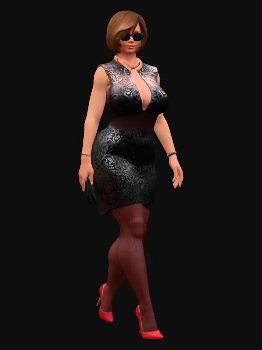 3D model for Midnight Lace Walk