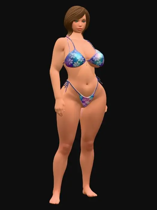 3D model for Floral Tide