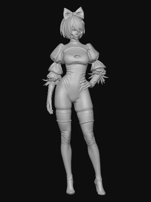 3D model for Nier Enchantress
