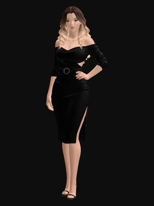 3D model for Meshy_AI_Midnight_Velvet_0228171209