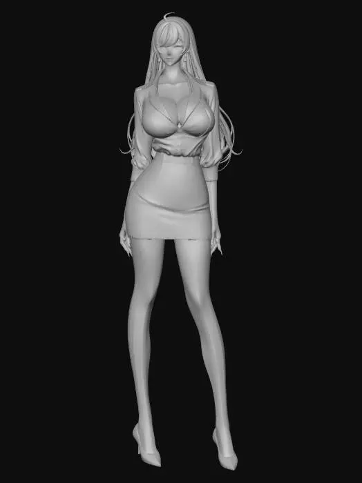 3D model for Crimson Elegance