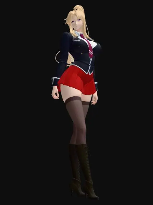 3D model for College Uniform