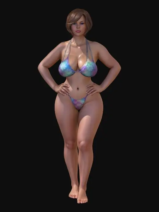 3D model for Sunlit Beach Siren
